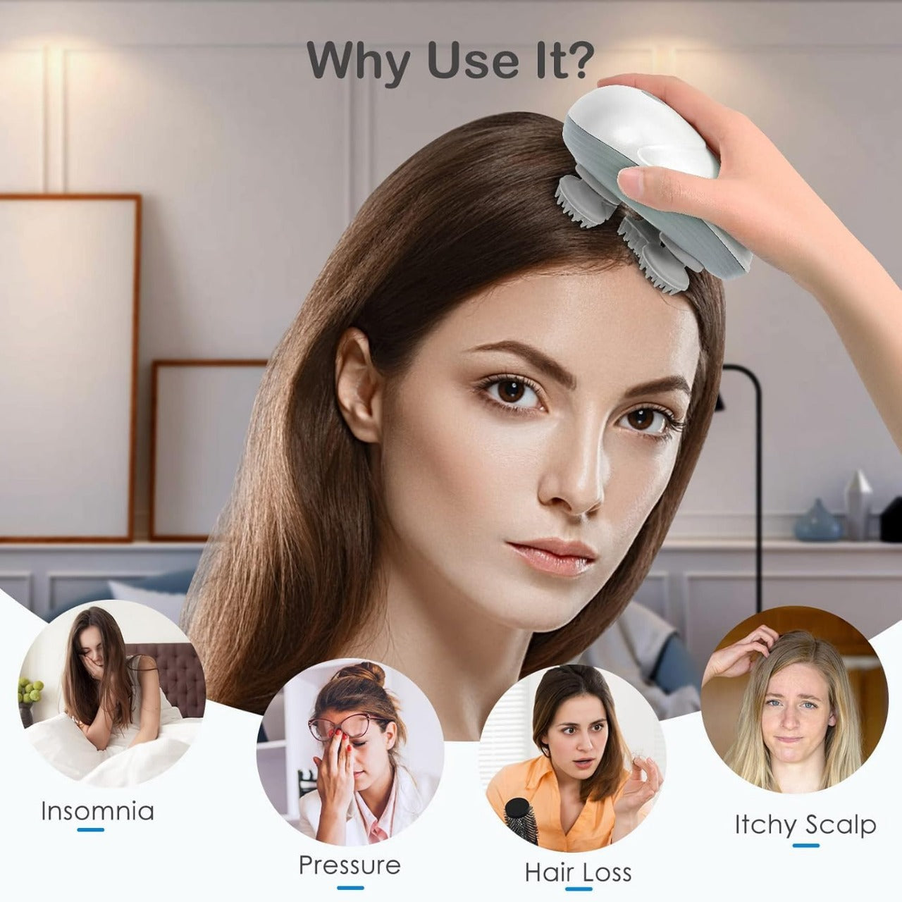 Smart Electric Scalp Massager