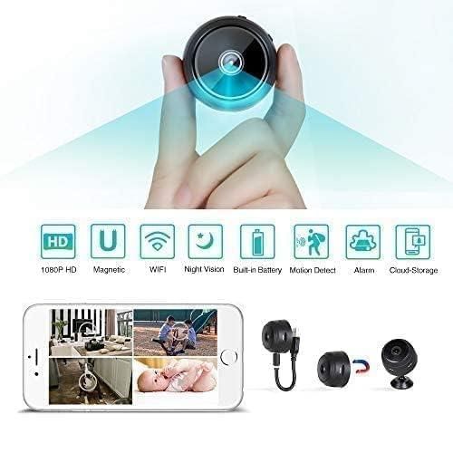 Mini Wireless WiFi Home Security Camera with Indoor Video Recorder