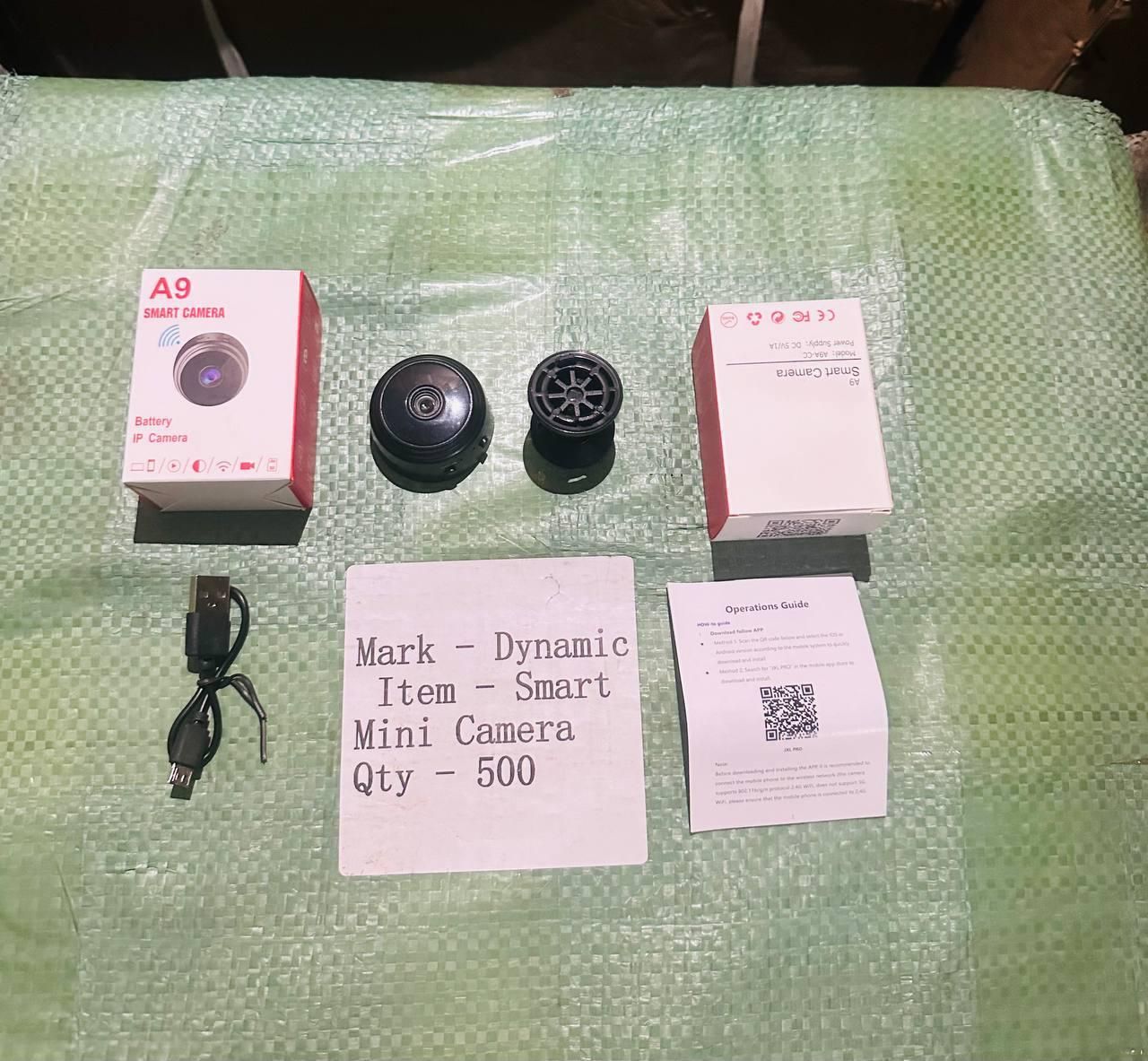 Mini Wireless WiFi Home Security Camera with Indoor Video Recorder