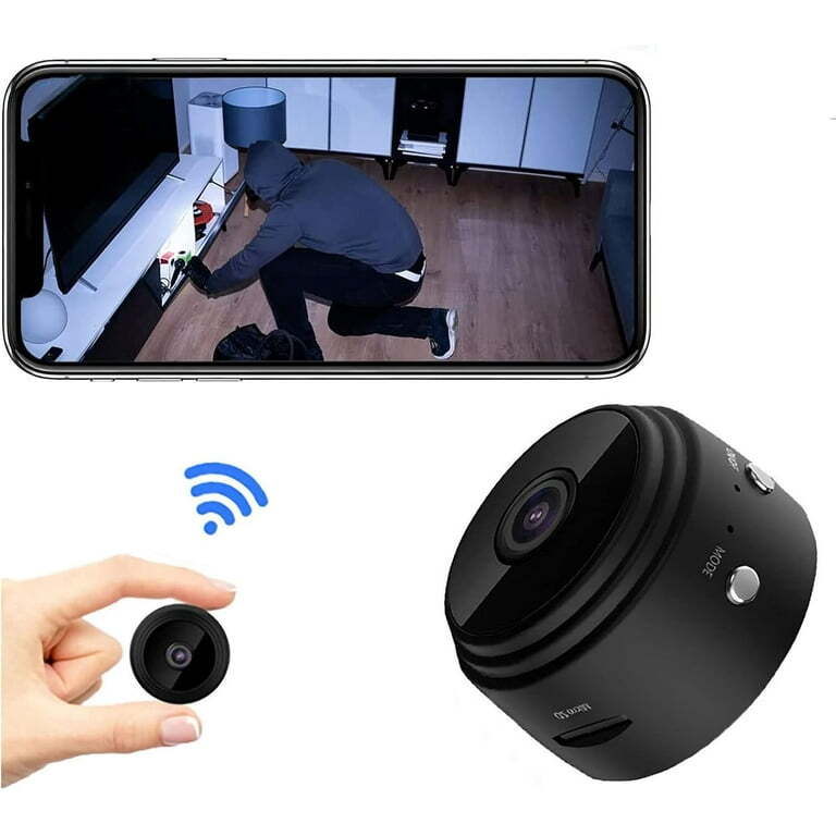 Mini Wireless WiFi Home Security Camera with Indoor Video Recorder