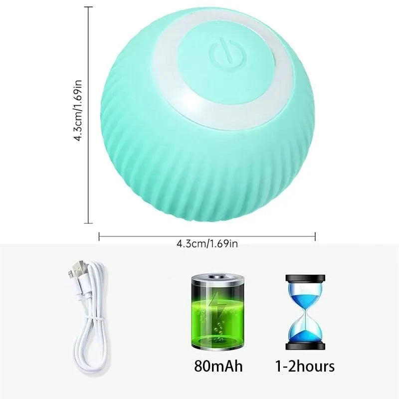 Interactive Automatic Rolling Cat Toy-Toys For Pets | Interactive Toys for Cats