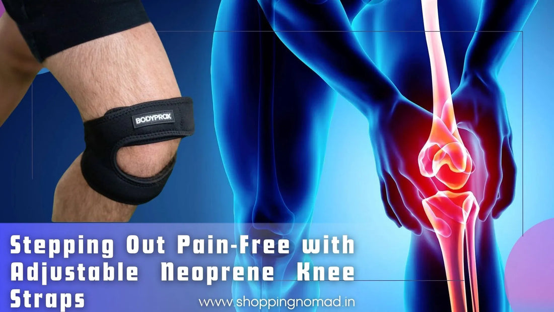 Stepping Out Pain-Free: A Solution For Knee Pain Relief with Adjustable Neoprene Knee Straps