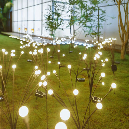 Intelligent Photosensitive Firefly Solar Lights for Interiors & Outdoor Landscaping-Pack of 2 Solar Light Sticks