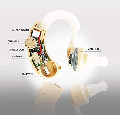 BTE Hearing Aid Machine | Ear Machine Hearing Booster Ultra Superior Sound