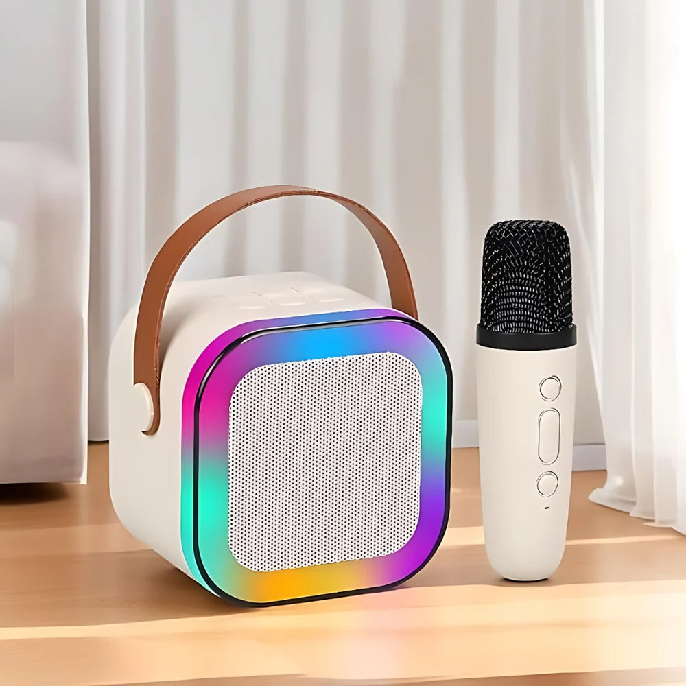 Bluetooth Speaker with Karaoke Mic