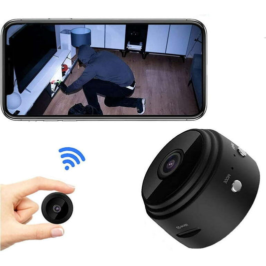 Mini Wireless WiFi Home Security Camera with Indoor Video Recorder