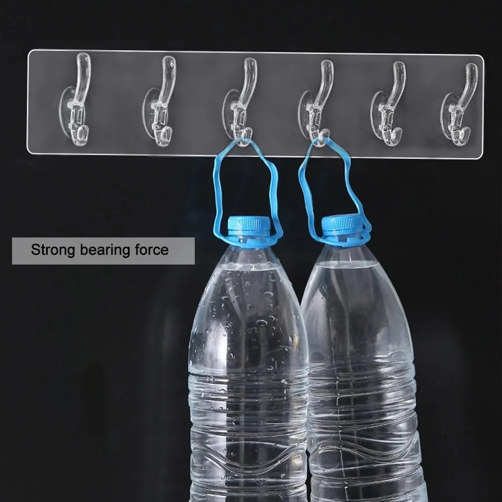 Self Adhesive Heavy Duty Wall Hanger For Home, Kitchen and Bathroom (Combo Pack of 2)